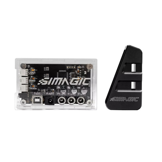 Simagic P2000-HCB – skrzynka sterująca haptyką + uchwyt