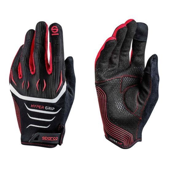 Sparco HYPERGRIP - Czarny i Czerwony
