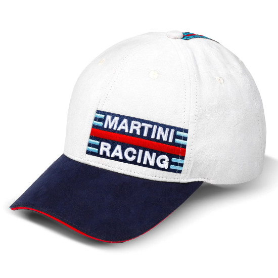 Czapka z bocznym logo Martini Racing – biała