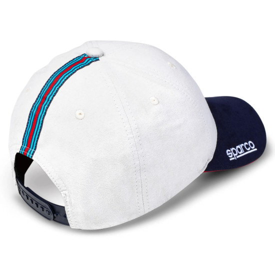Czapka z bocznym logo Martini Racing – biała