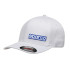 Sparco Czapka Flexfit Original - Biała