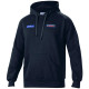 Męska bluza z kapturem Big Stripes Martini Racing – czarna