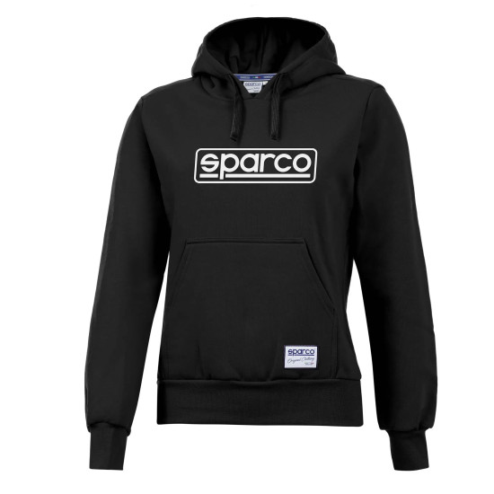 Bluza z kapturem damska Sparco Frame – czarna