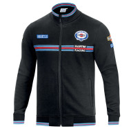 Męska bluza rozpinana Martini Racing – czarna