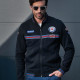 Męska bluza rozpinana Martini Racing – czarna
