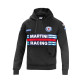 Męska bluza z kapturem Sparco Martini Racing – czarna