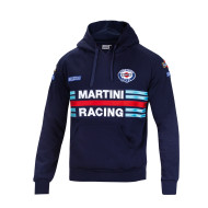 Męska bluza z kapturem Sparco Martini Racing – granatowa