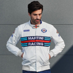 Męska kurtka bomberka Martini Racing – biała