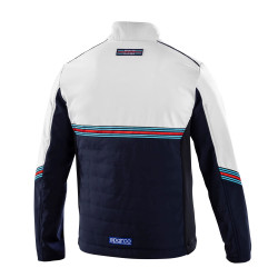 Męska kurtka softshell Martini Racing – biała i granatowa