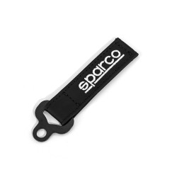 Sparco Skórzany Uchwyt na Klucze - Czarny