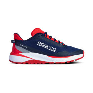 Męskie sneakersy Sparco S-Run – granatowo-czerwone