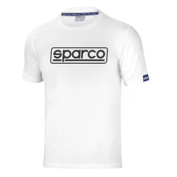 Męska koszulka Sparco Frame – biała