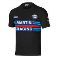 Męska koszulka Sparco Martini Racing – czarna