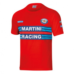 Męska koszulka Sparco Martini Racing – czerwona
