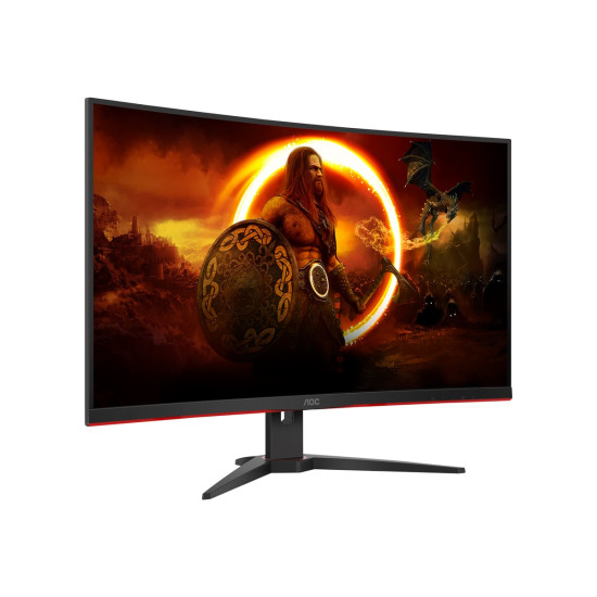 Monitor gamingowy AOC CQ32G2SE/BK, 31,5", 2560×1440 (UWQHD), 165 Hz