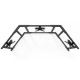 RSeat TX90 Czarny – Stojak na trzy ekrany (TV) 65–90 cali