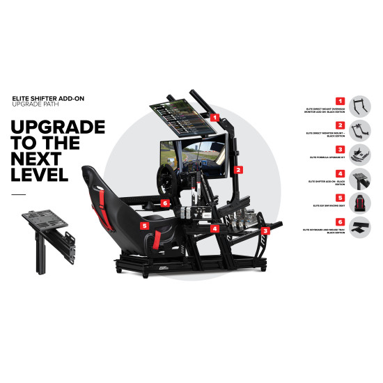 Next Level Racing Elite Shifter Dodatek Edycja Czarna