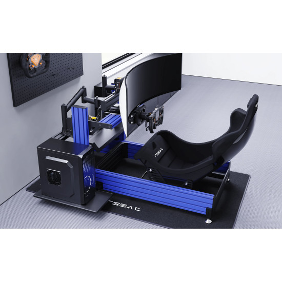 RSeat A1 Pro Formula Kokpit - Niebieski