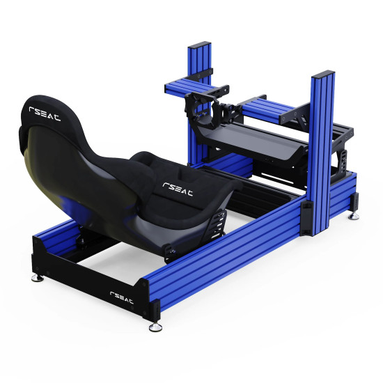 RSeat A1 Pro Formula Kokpit - Niebieski