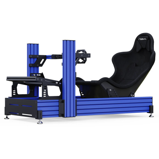 RSeat A1 Pro Formula Kokpit - Niebieski