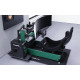 RSeat A1 Pro Formula Kokpit - Zielony