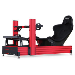 RSeat A1 Pro Formula Kokpit - Czerwony