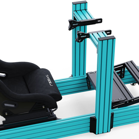 RSeat A1 Pro GT Kokpit - Jasnoniebieski