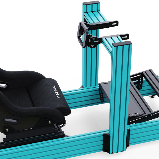 RSeat A1 Pro GT Kokpit - Jasnoniebieski