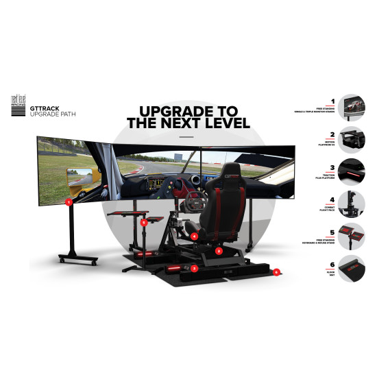 Next Level Racing GTtrack Kokpit Wyścigowy