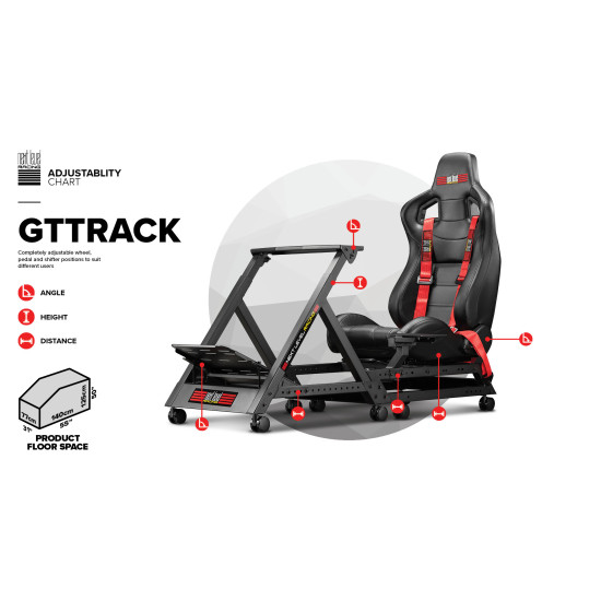 Next Level Racing GTtrack Kokpit Wyścigowy