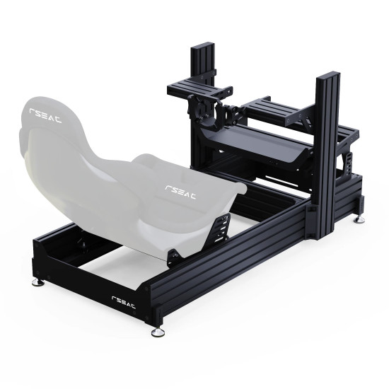 RSeat A1 Pro Formula Chassis - Czarny