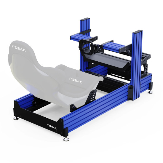 RSeat A1 Pro Formula Chassis - Niebieski