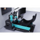 RSeat A1 Pro Formula Chassis - Jasnoniebieski