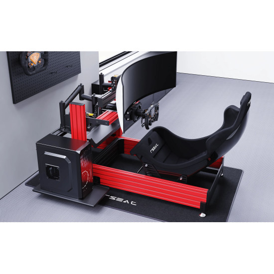 RSeat A1 Pro Formula Chassis - Czerwony