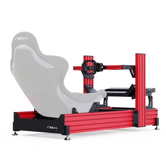 RSeat A1 Pro Formula Chassis - Czerwony