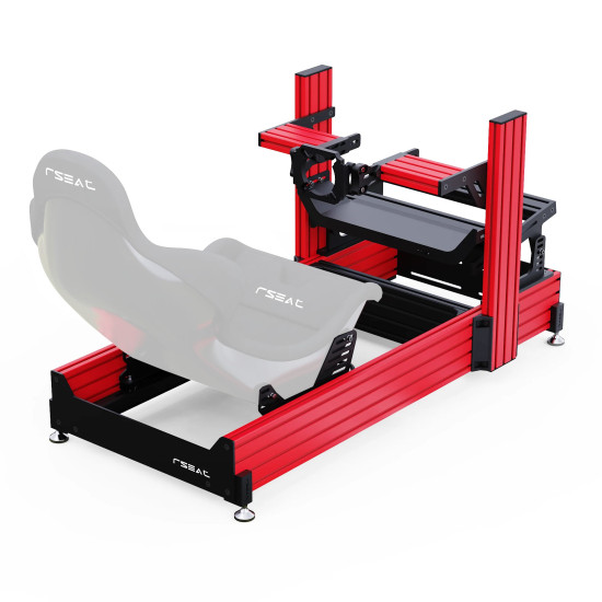 RSeat A1 Pro Formula Chassis - Czerwony