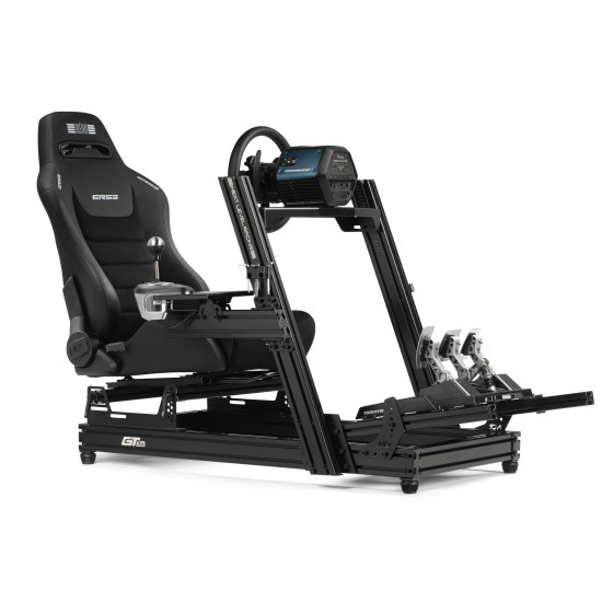 Next Level Racing ERS3 Elite - Skóra i zamsz