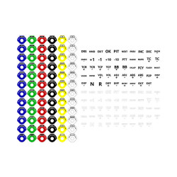 Ascher Racing B16/B24/F28/F64 Naklejki