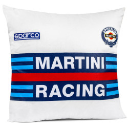 Martini Racing Replica Bawełniana Poduszka - Biała