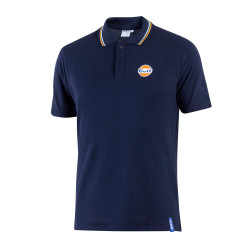 Gulf Polo Piquet - Granatowy