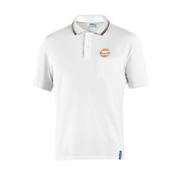 Gulf Polo Piquet - Biały