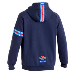 Hooded Full Zip Martinig Racing MY25 - Granatowy