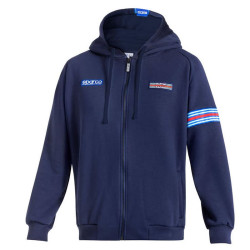 Hooded Full Zip Martinig Racing MY25 - Granatowy