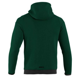 Bluza z kapturem na zamek Sparco - Zielona