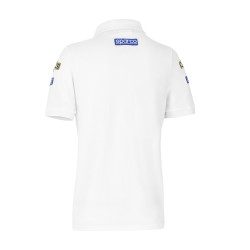 Damska koszulka polo Sparco Replica Martini Racing - Biała