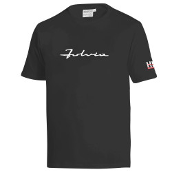 Lancia Fulvia T-Shirt - Czarny