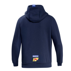 Lancia HF Blu Granatowy Bluza z Kapturem