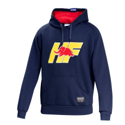 Lancia HF Blu Granatowy Bluza z Kapturem