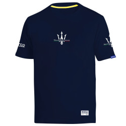Maserati T-Shirt by Sparco - Granatowy
