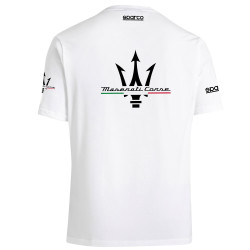 Koszulka Maserati od Sparco - Biała